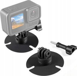 2x Elastyczny Uchwyt Samoprzylepny na Kask STARTRC (DJI / GoPro / Insta360)