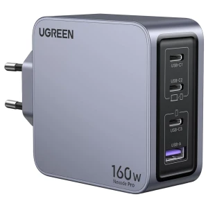 Ładowarka sieciowa UGREEN Nexode Pro 160W (szara)