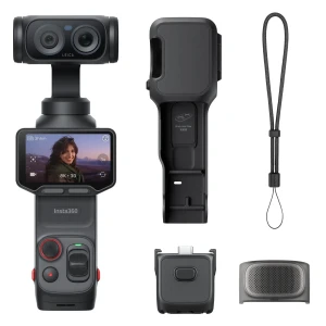 Insta360 Luna Ultra Standard Bundle – kamera sportowa 8K z obiektywami Leica, sensorem 1" i odłączanym ekranem OLED 2"