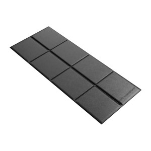 Mata Pod Sprzęt Fitness UREVO 160x65 cm (Czarna)