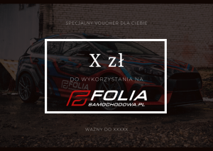 Bon voucher zakupowy / prezentowy