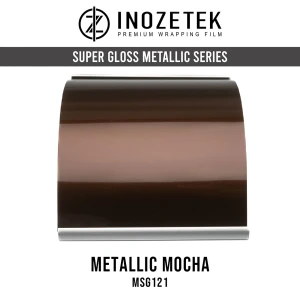 INOZETEK Folia Mocha MSG121 Brązowy metallic