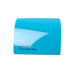 3M PWF - G37 Gloss Miami Blue Protection Wrap Film Kolorowa folia ochronna