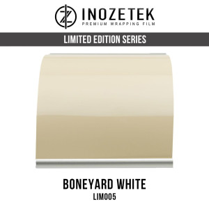 INOZETEK Limited Boneyard White LIM005 Super Gloss Film