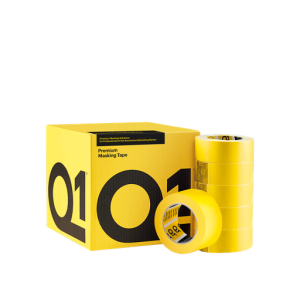 Q1 Taśma Premium żółta 48mm x 50m