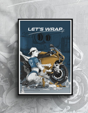 Plakat Let's Wrap - Yamaha