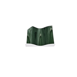 Folia Wrapper Carbon GREEN wydruk w technologii 3M 150 cm