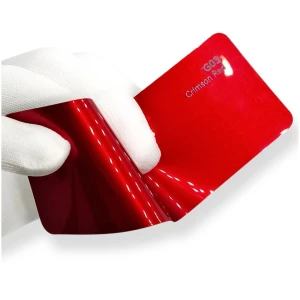 SSF Color Kolorowa folia ochronna Crimson Red
