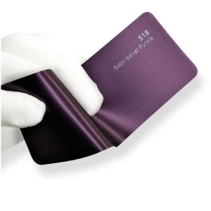 SSF Color Kolorowa folia ochronna Satin Velvet Purple