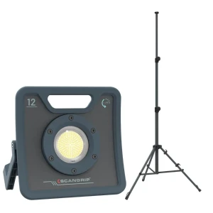 Scangrip | NOVA 12 | Lampa 1200-12000 Lm + Statyw 3m