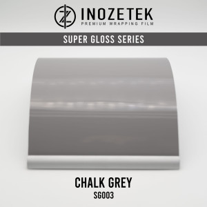 INOZETEK Folia Chalk Grey SG003 Szary połysk