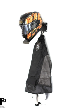 POKA Wieszak na kask i kurtkę motocyklową