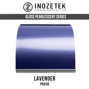 INOZETEK Folia Pearl Lavender PG030 Fioletowy perłowy