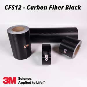 3M Folia CFS12 50cm Carbon Black Czarny carbon | szer. 50cm