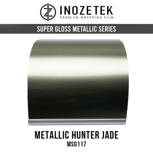 INOZETEK Folia Hunter Jade MSG117 Zielony metalik