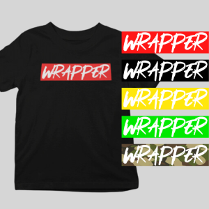 Koszulka Tshirt WRAPPER Write Czarna