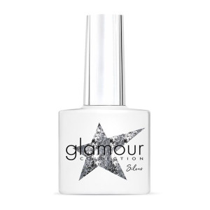 Lakier hybrydowy Glamour Silver, 10ml