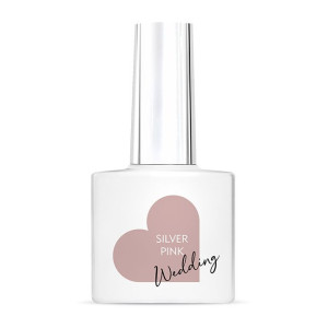 Lakier hybrydowy Silver Pink, 10ml