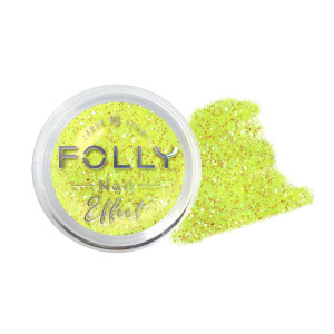 Folly Effect - Pixi Yellow, 3 g Pyłek do paznokci