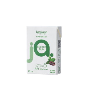 Levann "jA" Energy Gum, 12 gum