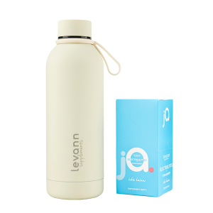Butelka termiczna + Levann "jA" Electrolytes Strawberry