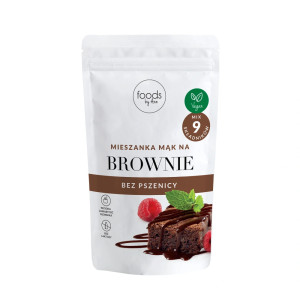 Mieszanka na Brownie, 250 g | Czekoladowa Przyjemność bez Pszenicy. Bez pszenicy, laktozy i konserwantów. 100% wegańskie.
