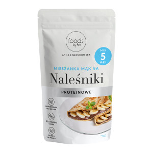 Bezglutenowe Naleśniki Proteinowe - Mieszanka Mąk Naturalnie Bezglutenowych, 200 g | Bogate w Białko i Błonnik. Bez pszenicy i dodatku cukru.
