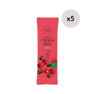 Energy Choco Bar wiśnia w czekoladzie, 35 g x5