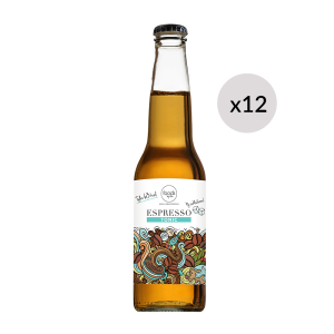 Espresso Tonic, 330 ml X 12 | Zero Białego Cukru. Bez konserwantów i sztucznych barwników. Tylko 63 kcal. 50 mg kofeiny.