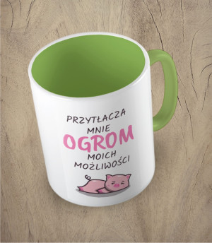 Kubek ogrom możliwości świnka