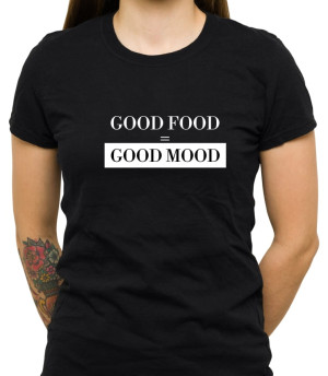 Koszulka good food good mood
