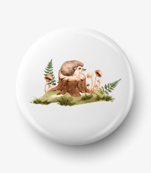 Button jeżyk