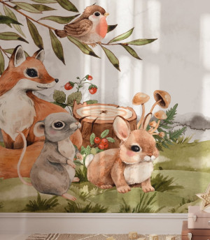 Fototapeta forest animals