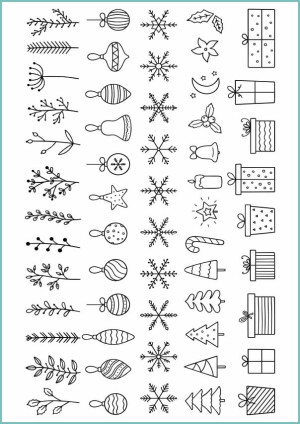Tatuaże tymczasowe christmas set 01