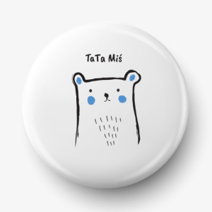Button tata miś
