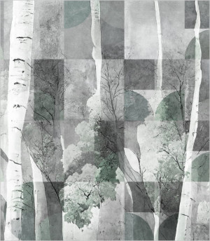 Próbka tapety artistic forest
