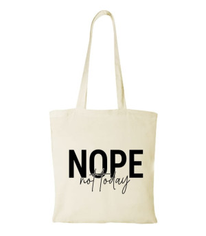 Torba bawełniana nope not today