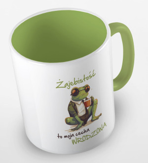 Kubek żajebistość to moja cecha wrodzona - on