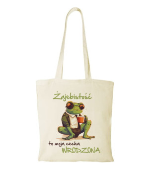 Torba bawełniana żajebistość cecha wrodzona on