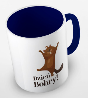 Kubek dzień bobry