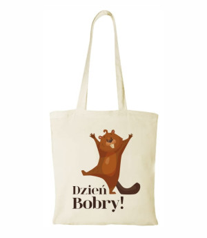 Torba bawełniana dzień bobry