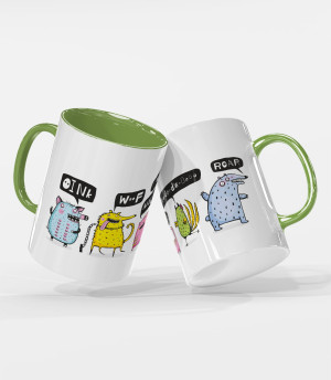 Kubek funny animals