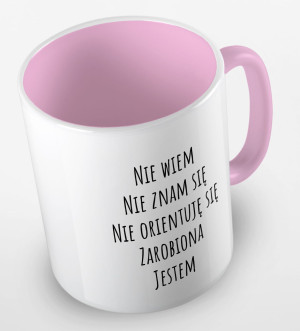Kubek zarobiona jestem