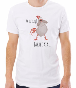 Koszulka o kurczę ale jaja