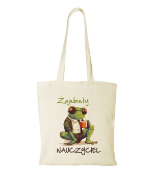 Torba bawełniana żajebisty nauczyciel