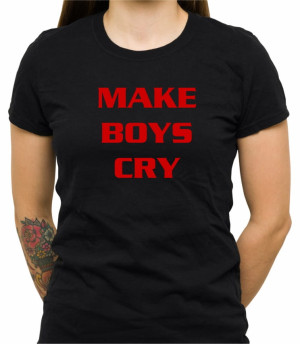 Koszulka make boys cry