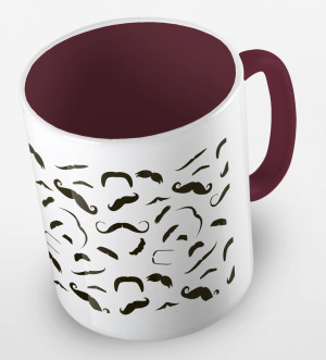 Kubek black moustache