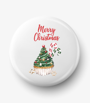 Button merry christmas