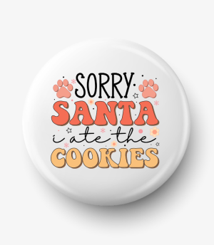 Button sorry Santa