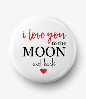 Button kocham cię jak